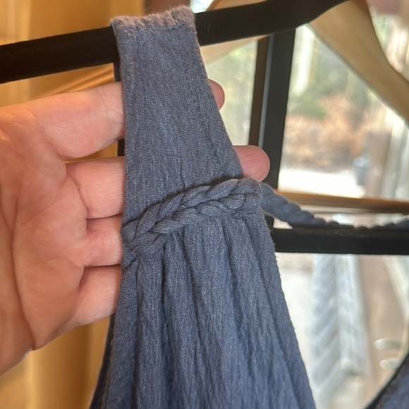 Universal Thread Women's Wrap Front Blue Romper Size XS NWOT - Picture 5 of 10